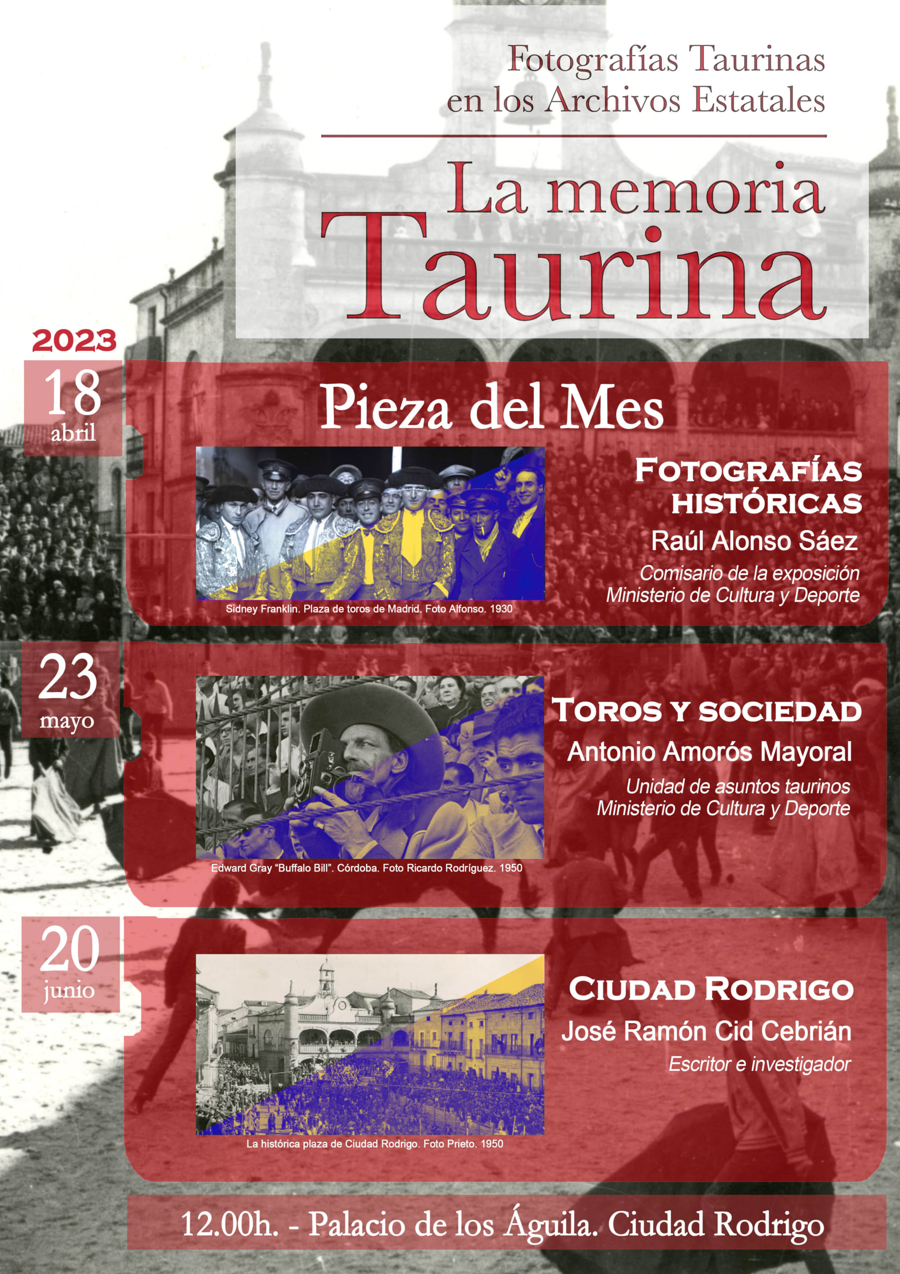 Cartel Memoria Taurina